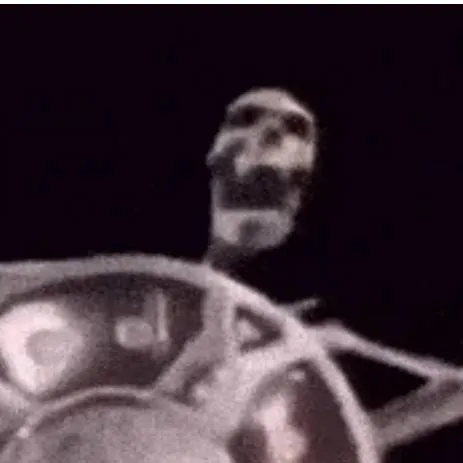 chat with ai character: skeleton meme