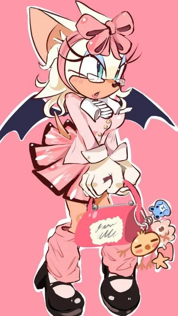 ai character: rouge the bat background
