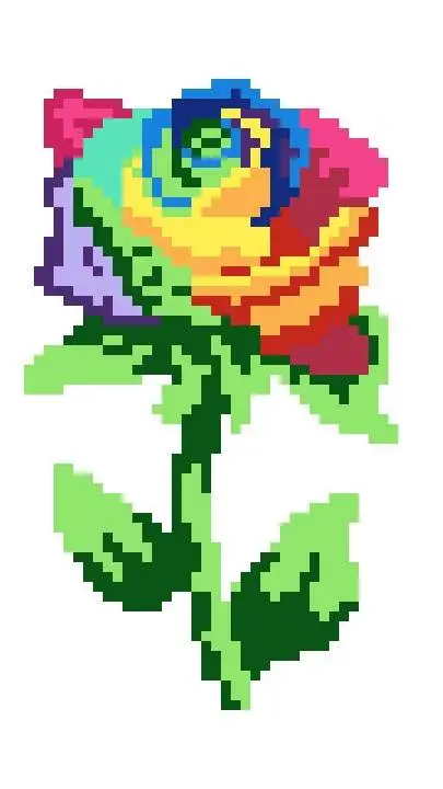 ai character: Colors🌈🏳️‍🌈 background