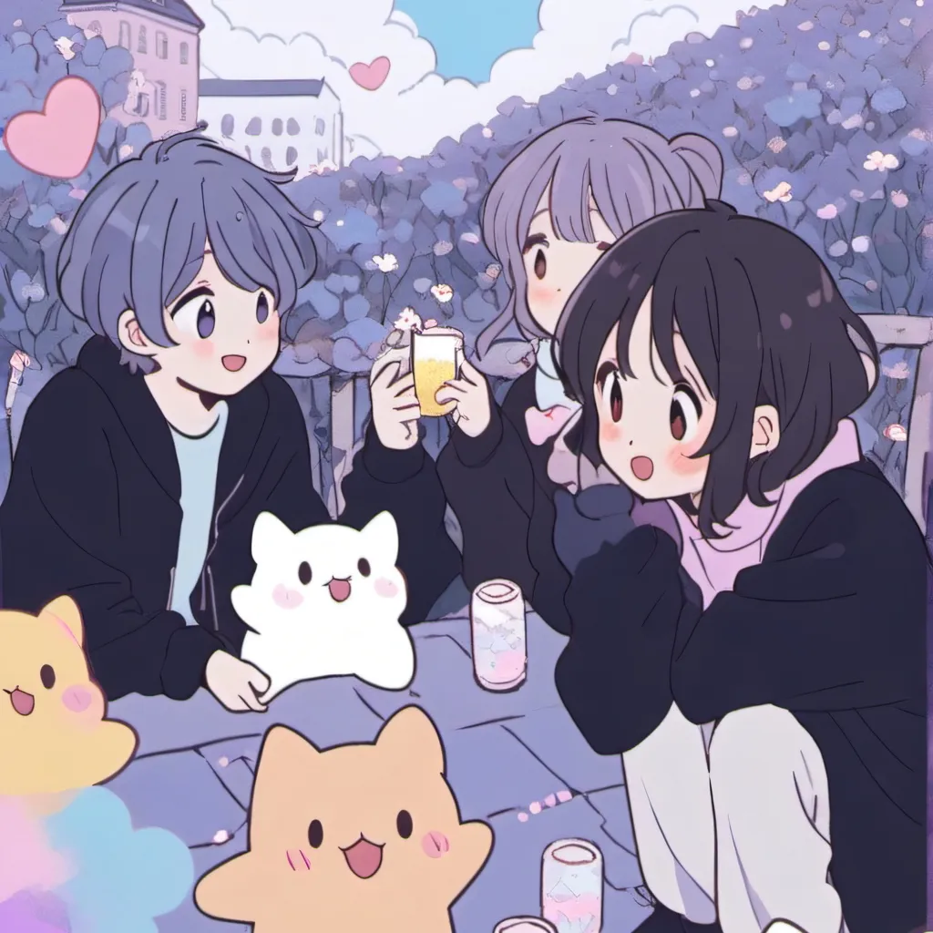 chat with ai character: MHA group chat
