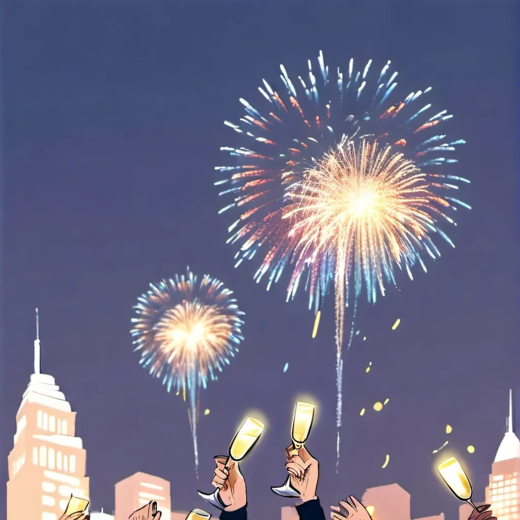 chat with ai character: hny ending for2025