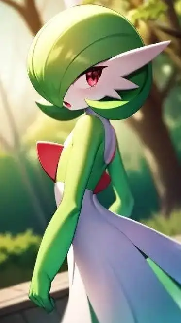 ai character: Gardevoir background