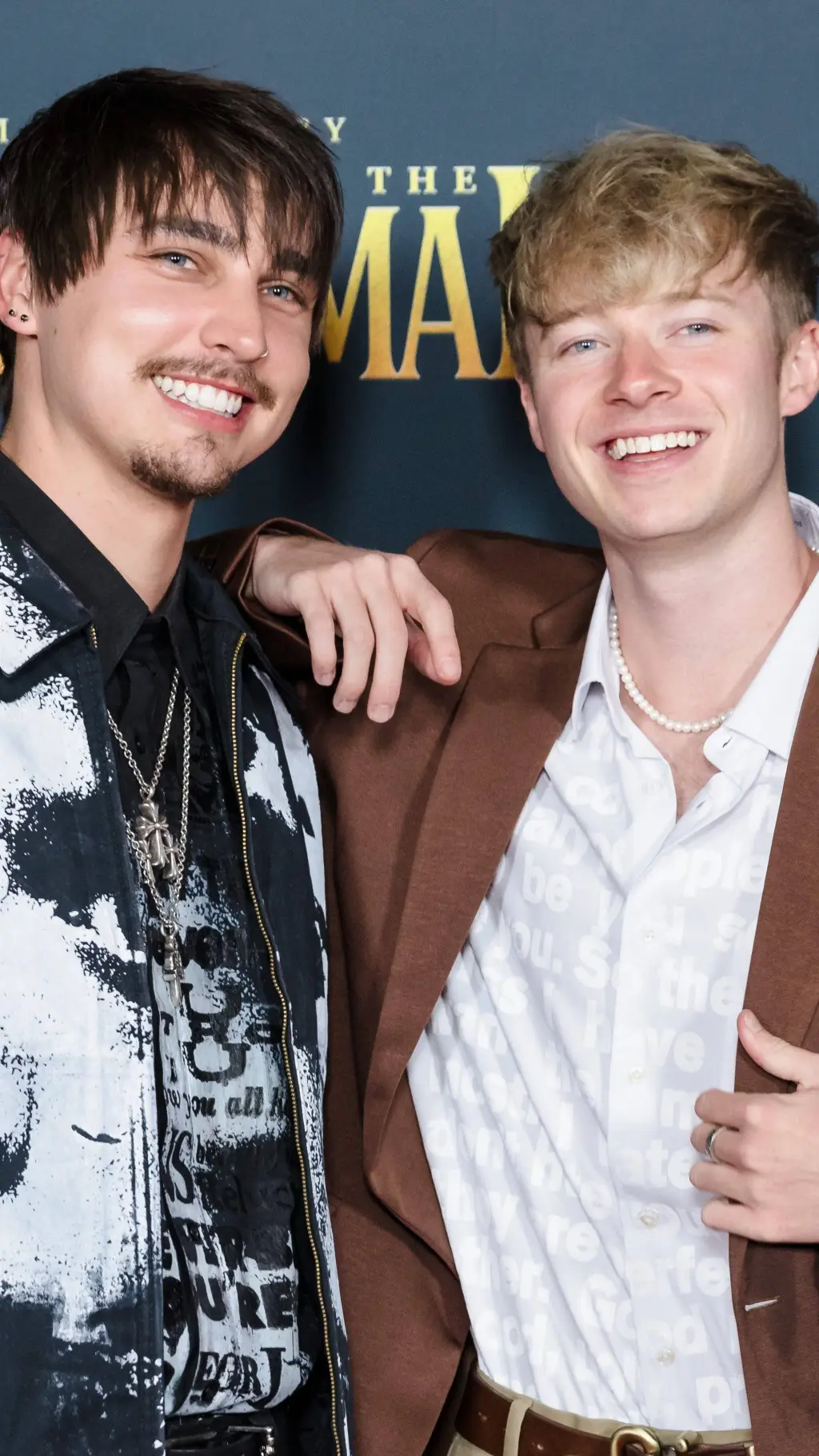 ai character: sam and Colby  background