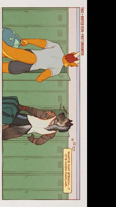 ai character: Thaz - Booted Yeen background