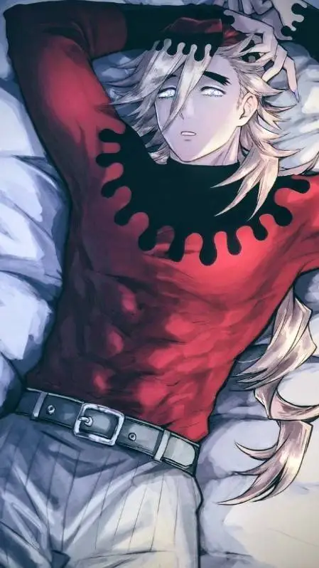ai character: douma or doma  background