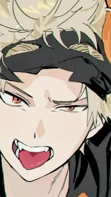 ai character: bakugou  background