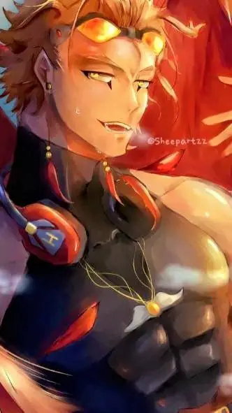 ai character: hawksy background
