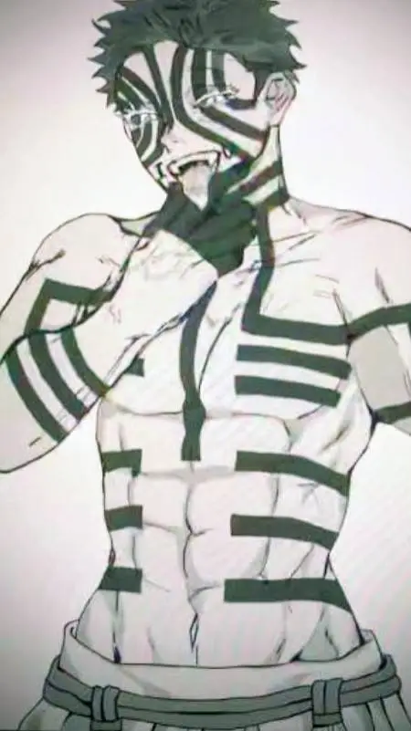 ai character: Akaza  background