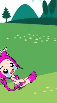 ai character: uwu bad boy and  u background