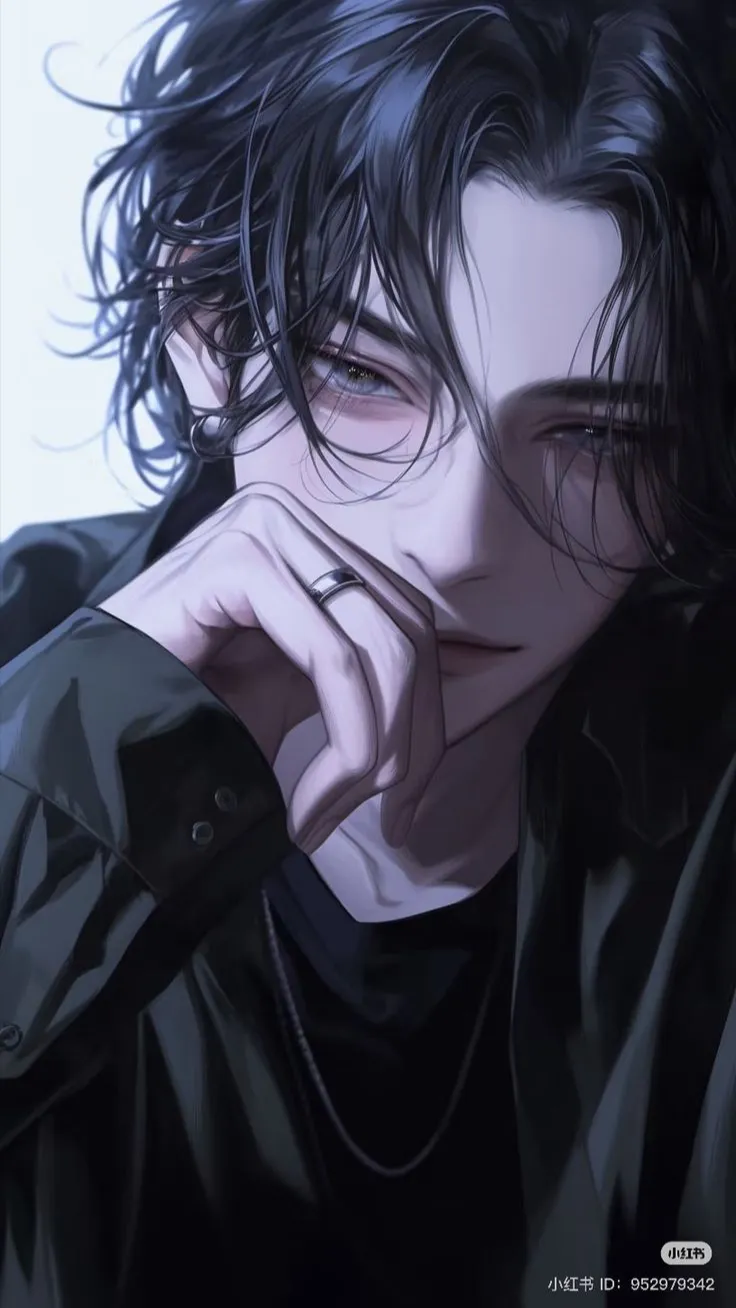 ai character: Asher~🙄😳 background