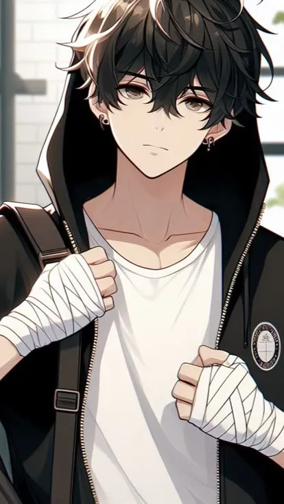 ai character: Milo  background