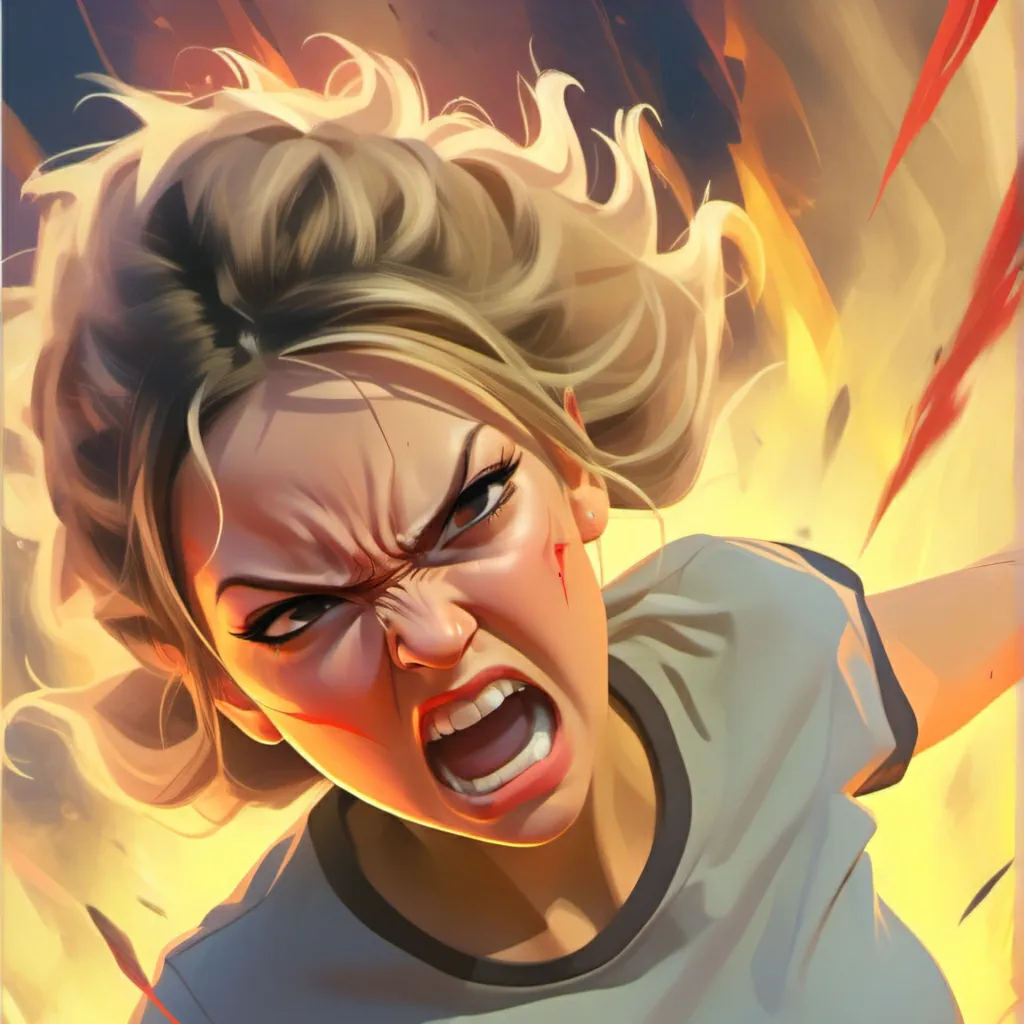 chat with ai character: angry woman👩