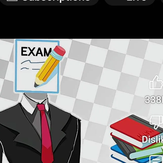 chat with ai character: exam and notebook 
