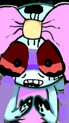 ai character: poppy remembering. background