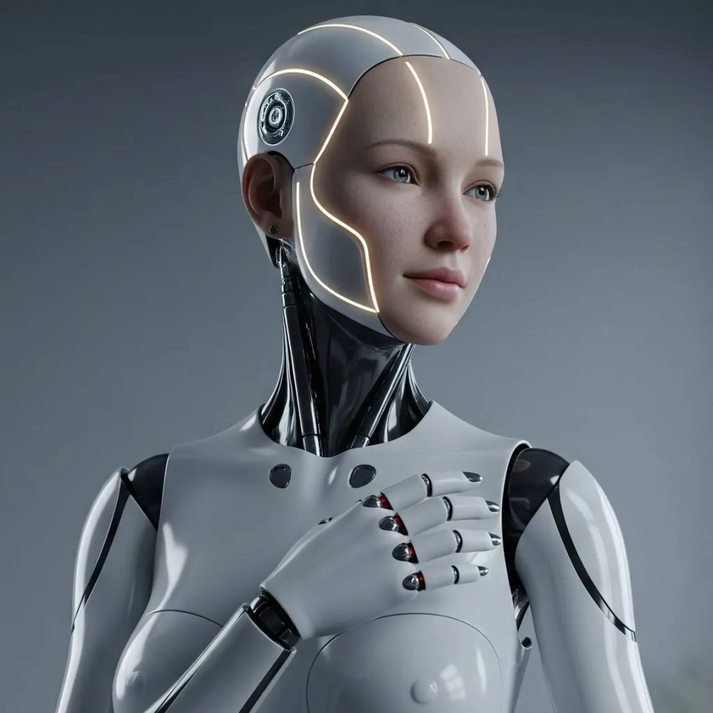 chat with ai character: Robot Kira