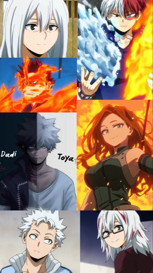 ai character: Familia Todoroki  background