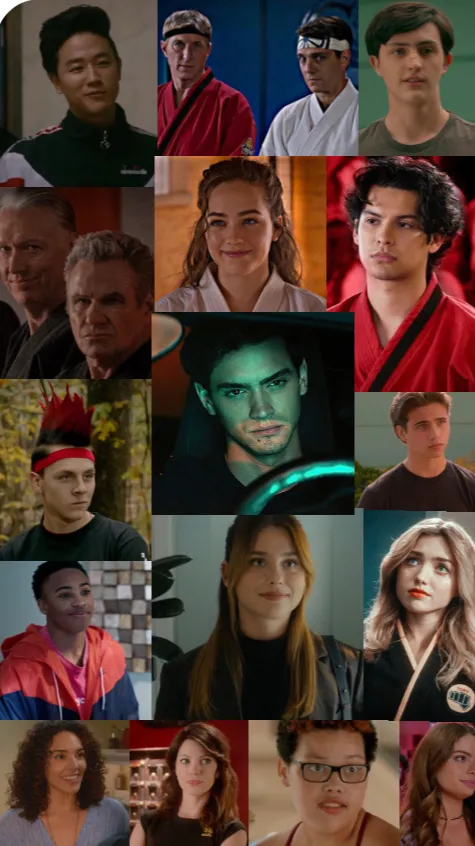 ai character: Cobra Kai🐍🥋🏆 background