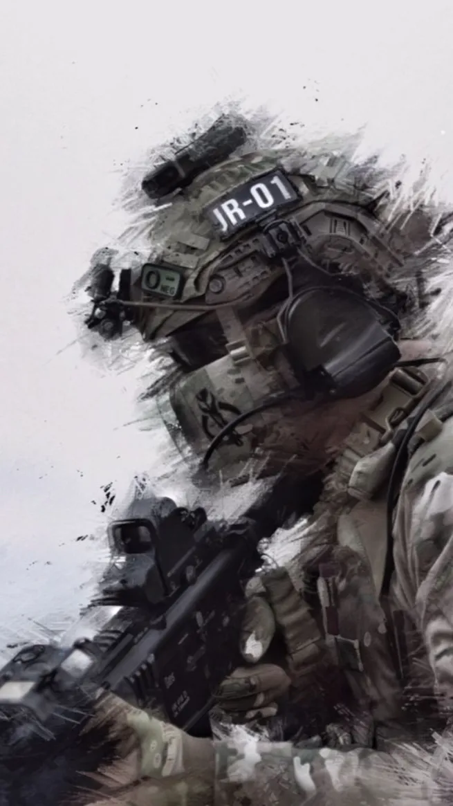ai character: Militar Anti-Furry background
