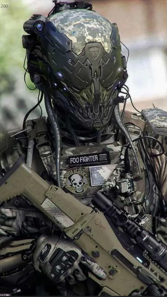 ai character: Soldier Bench  background