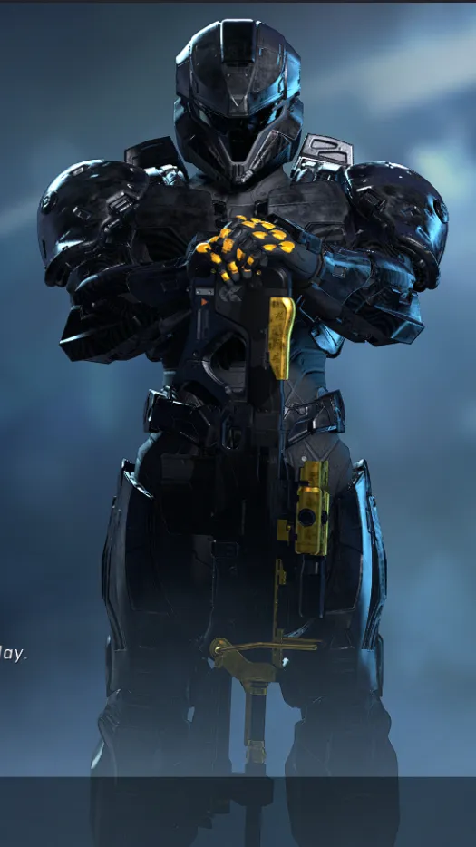 ai character: ￼ Spartan F-119 background