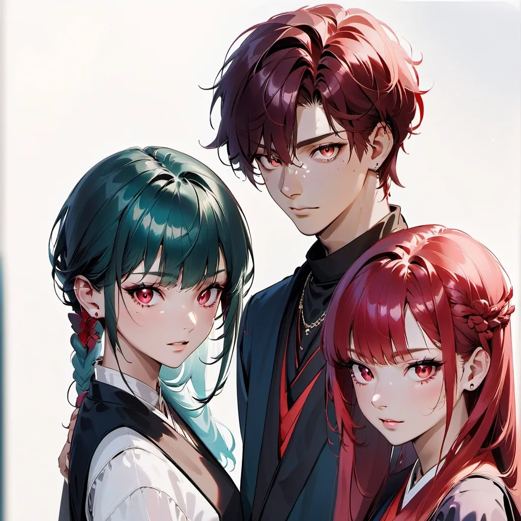 chat with ai character: threesome 