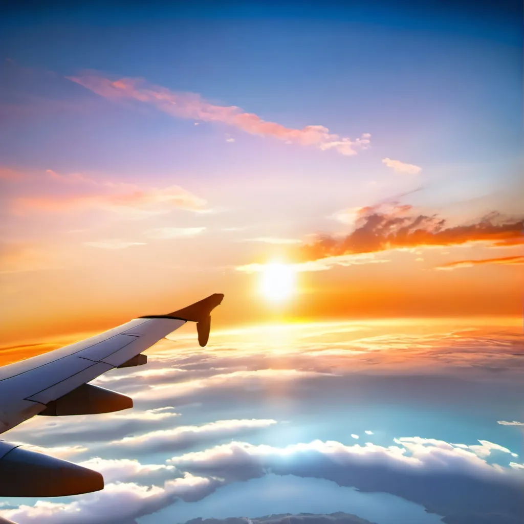 chat with ai character: plane ride