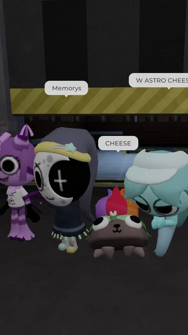 ai character: dw but backrooms. background