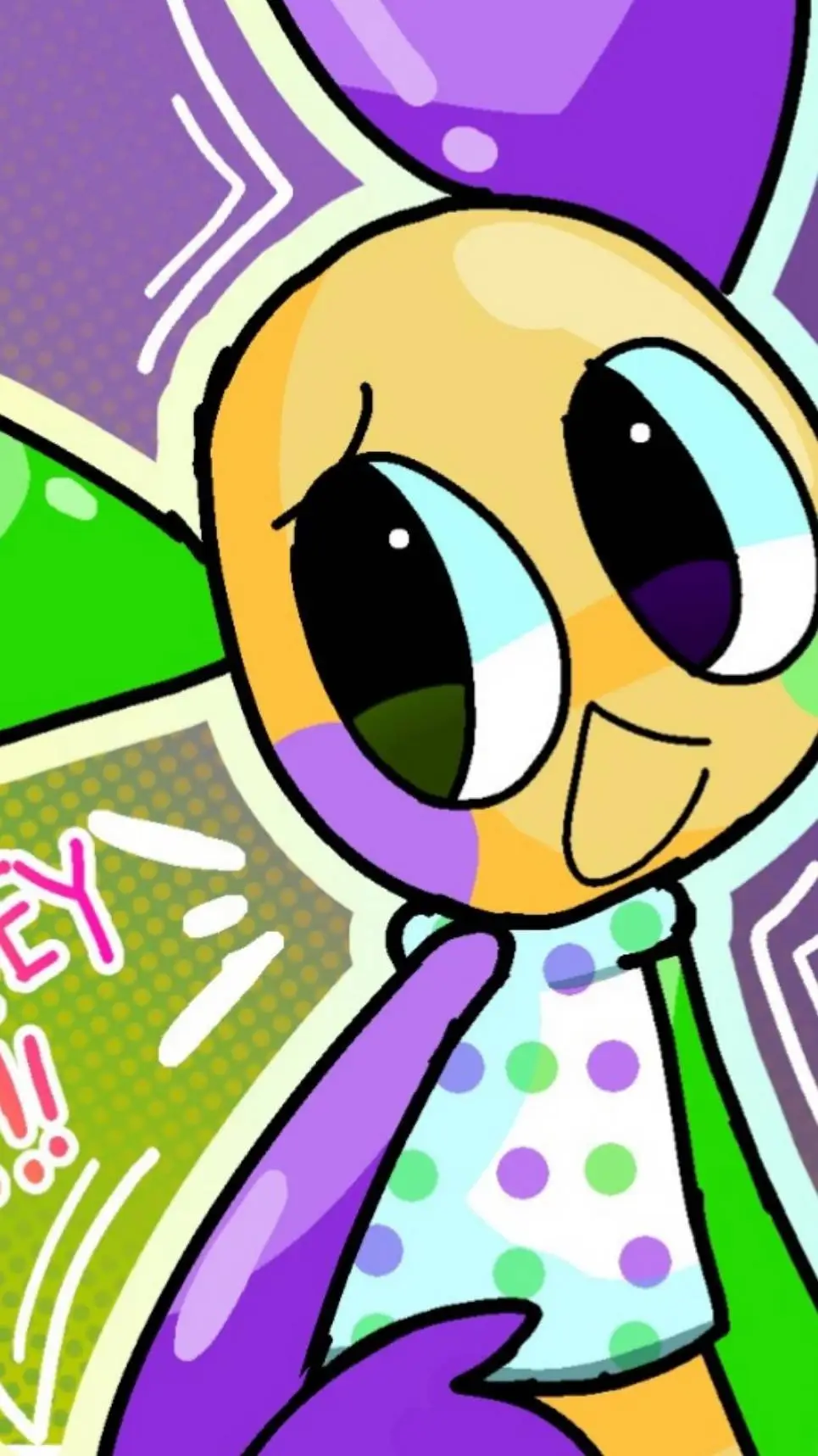 ai character: dandys world diape background