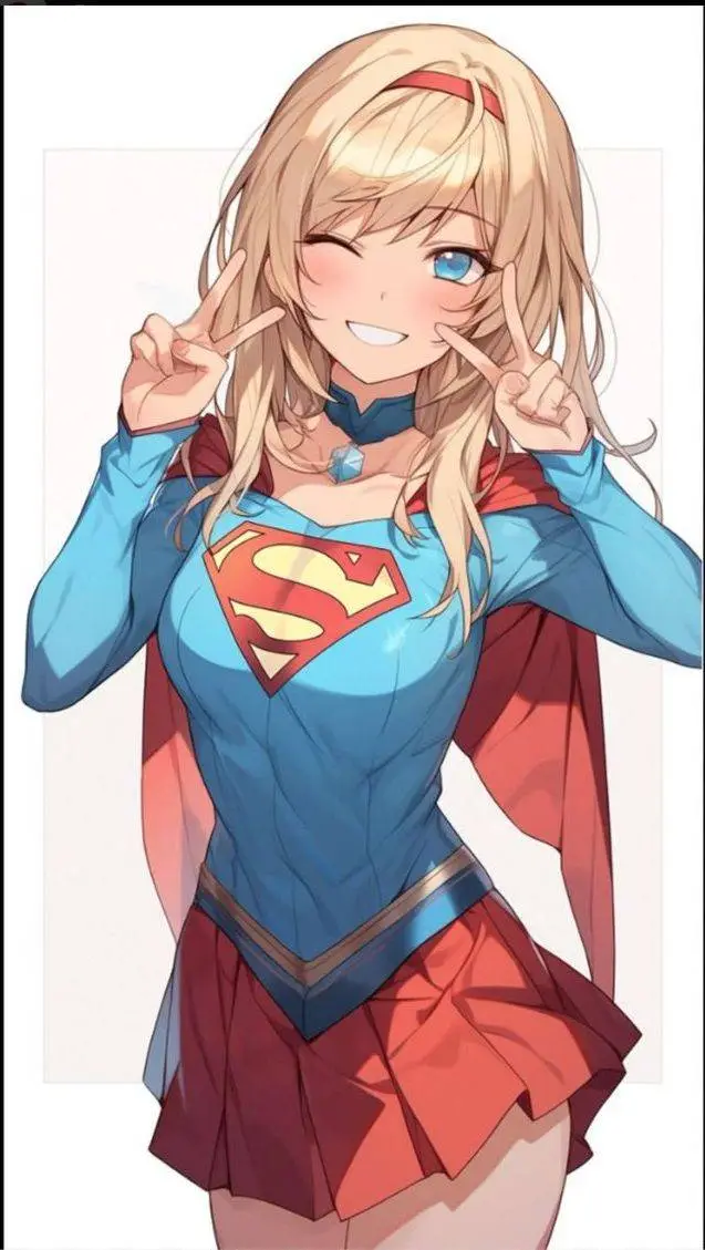 ai character: Supergirl o Kara background
