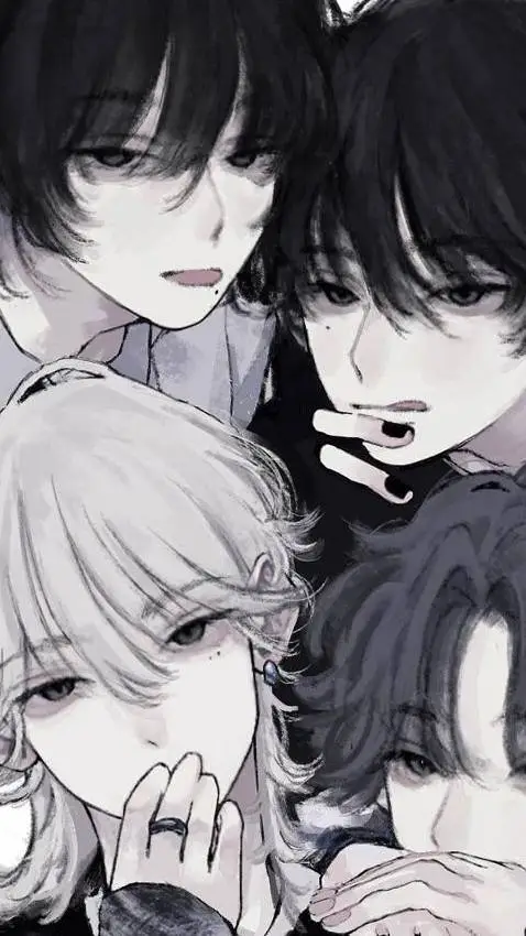 ai character: 0_0멍청이들 떼0_0 background