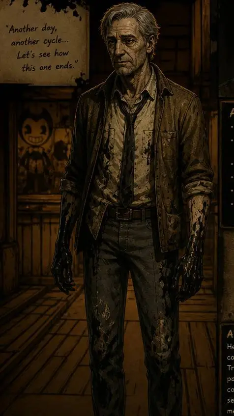ai character: Henry Stein  background