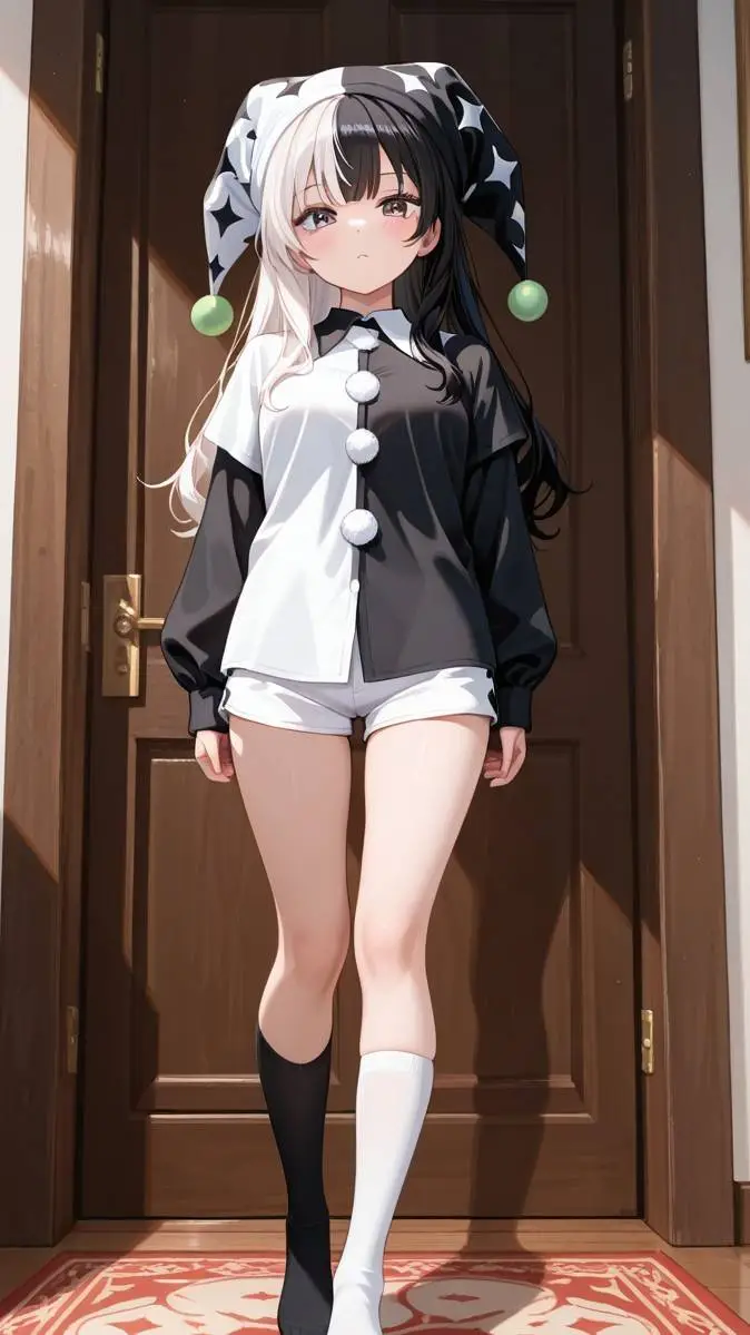 ai character: jester TG TF background