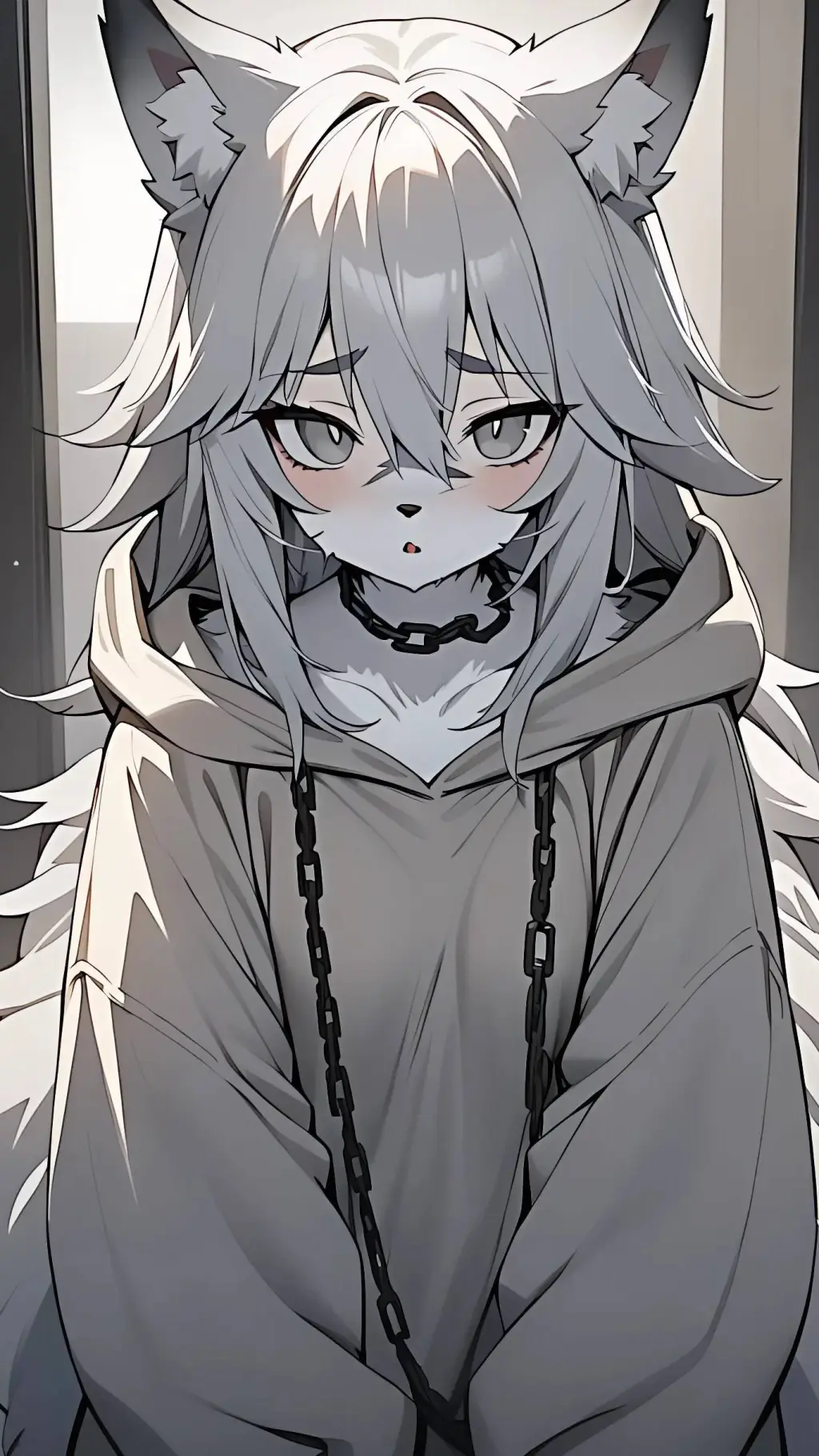 ai character: Wolf girl tf tg 2 background