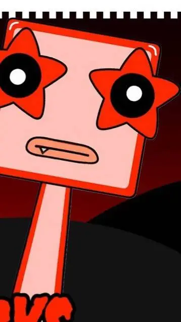 ai character: number block 10 background