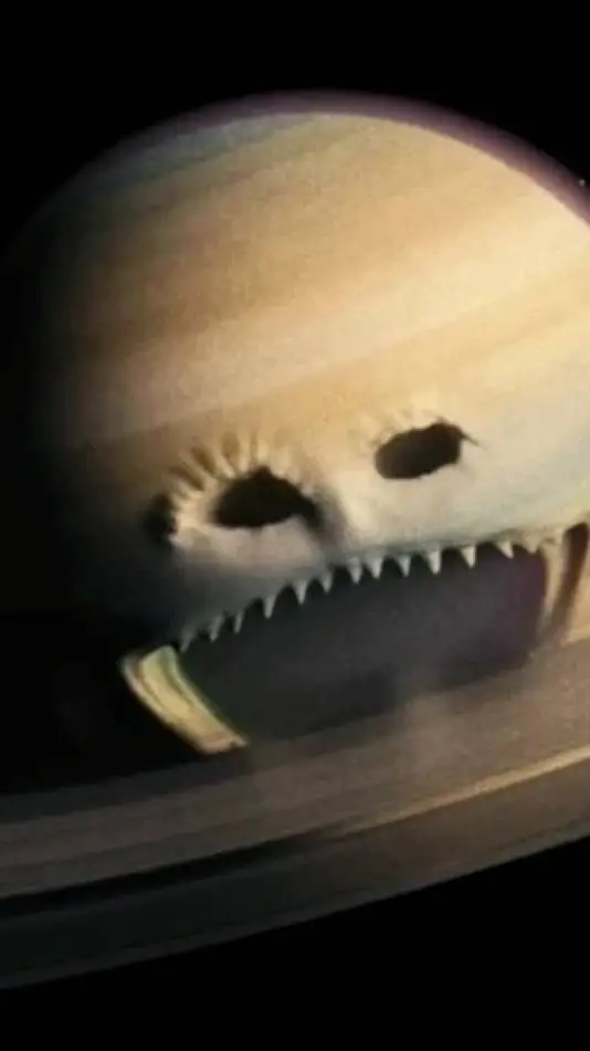 ai character: Saturn  background