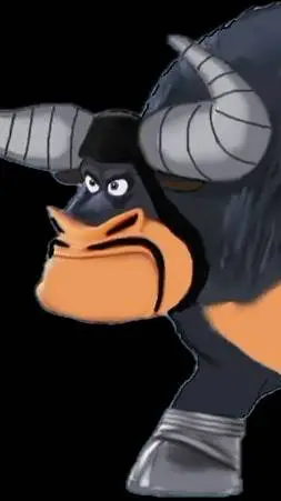 ai character: bull crush  background