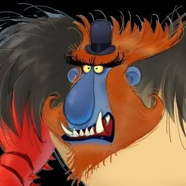 chat with ai character: projecting monkey 