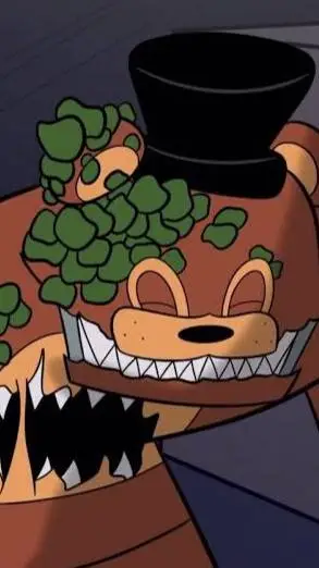 ai character: twisted Freddy  background
