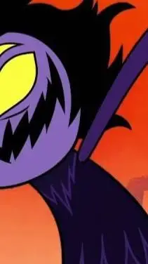 ai character: monster raven  background