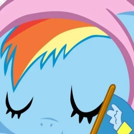 chat with ai character: baby rainbow dash 