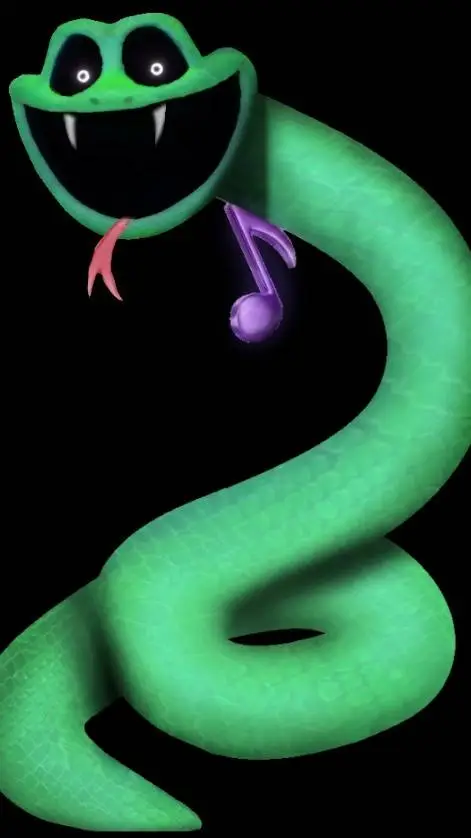 ai character: melody snake  background