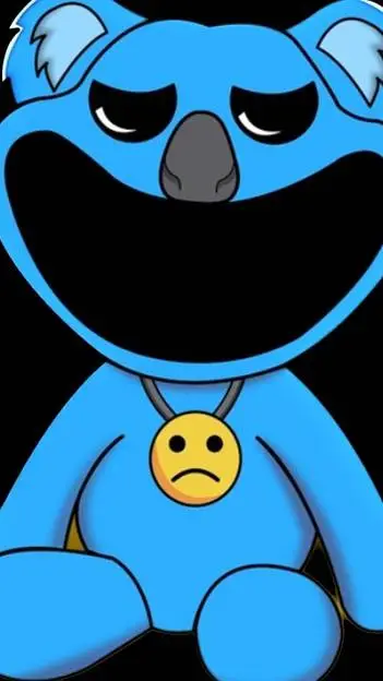 ai character: koala cry bear background