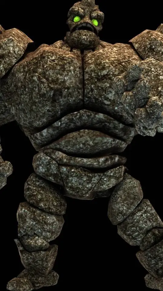 ai character: stoneheart background