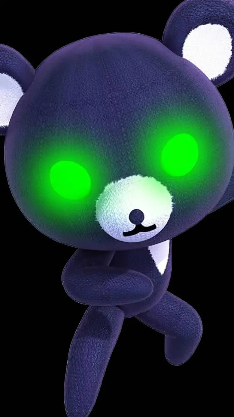 ai character: despair bear background