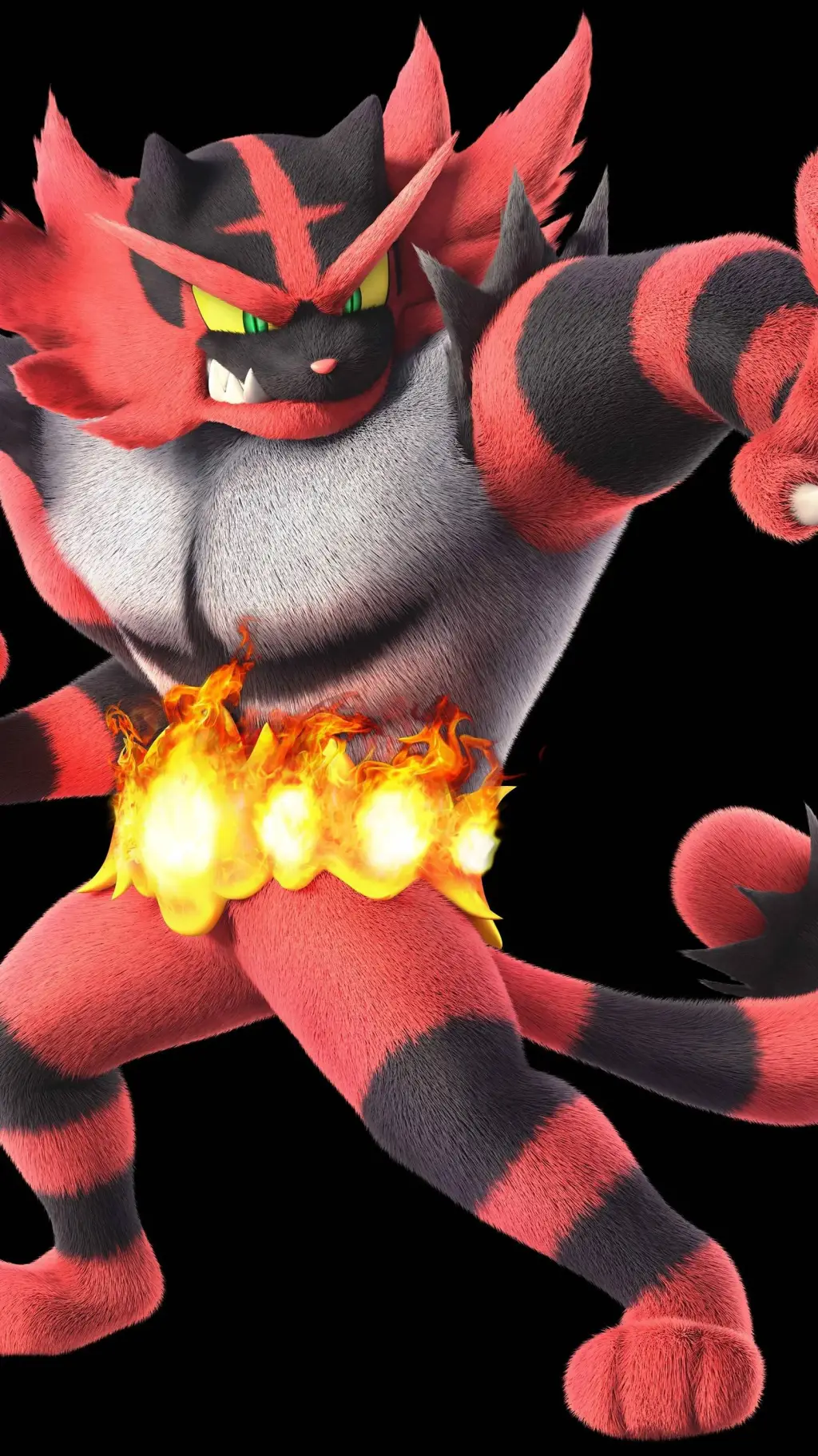 ai character: incineroar background