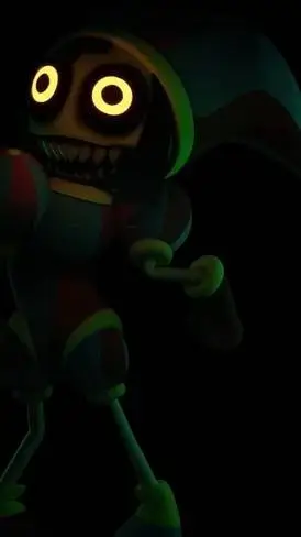 ai character: possessed pomni  background
