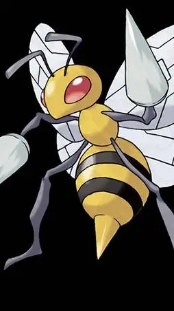 ai character: beedrill background