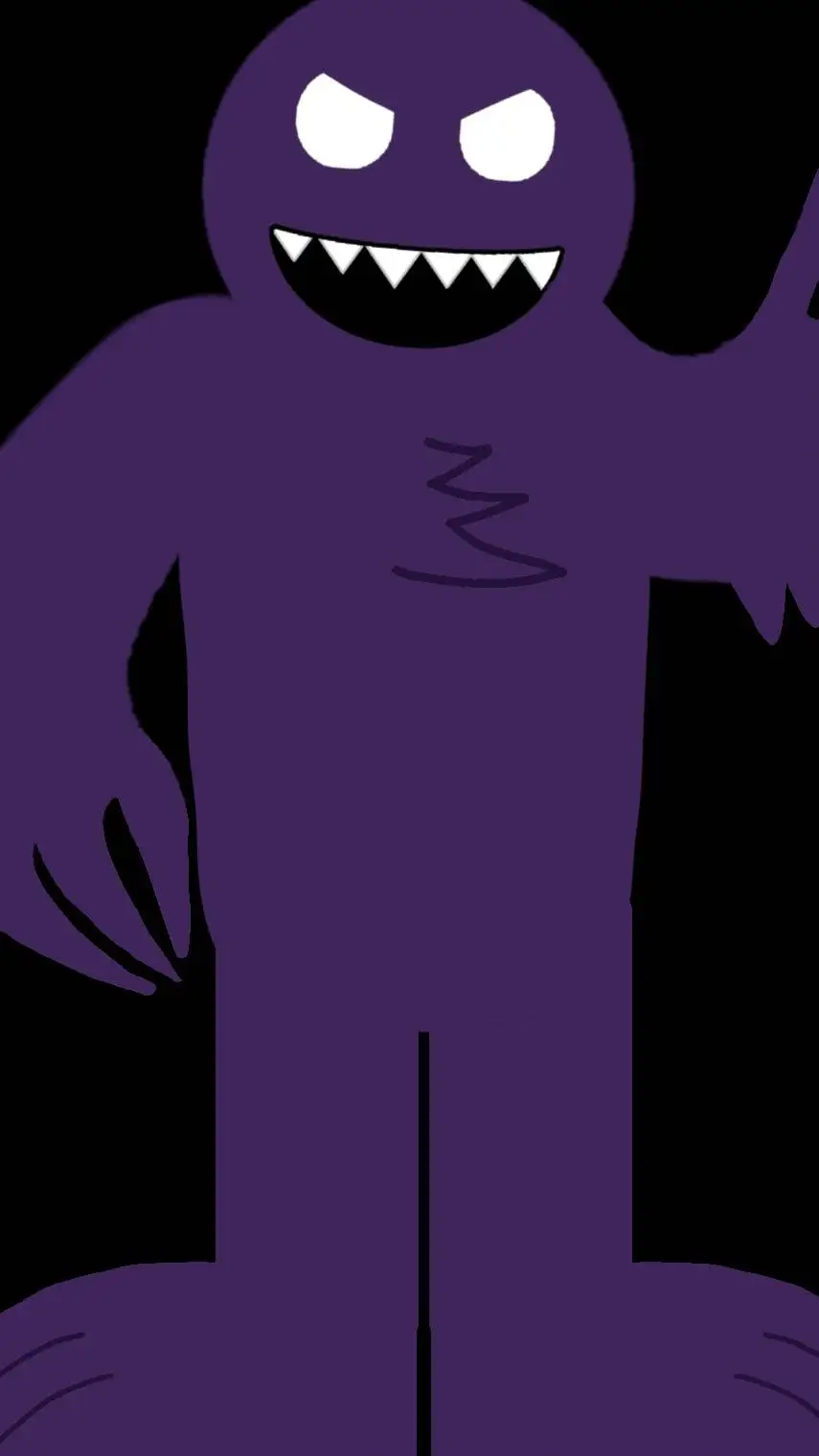 ai character: werewolf purple Lo background