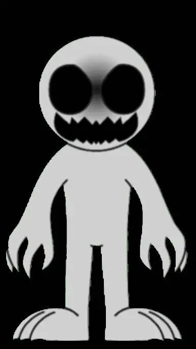 ai character: demon purple Louis background