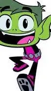 ai character: Beast Boy  background